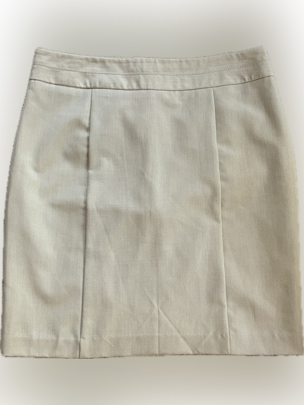 George Classic Cream Pencil Skirt - Women